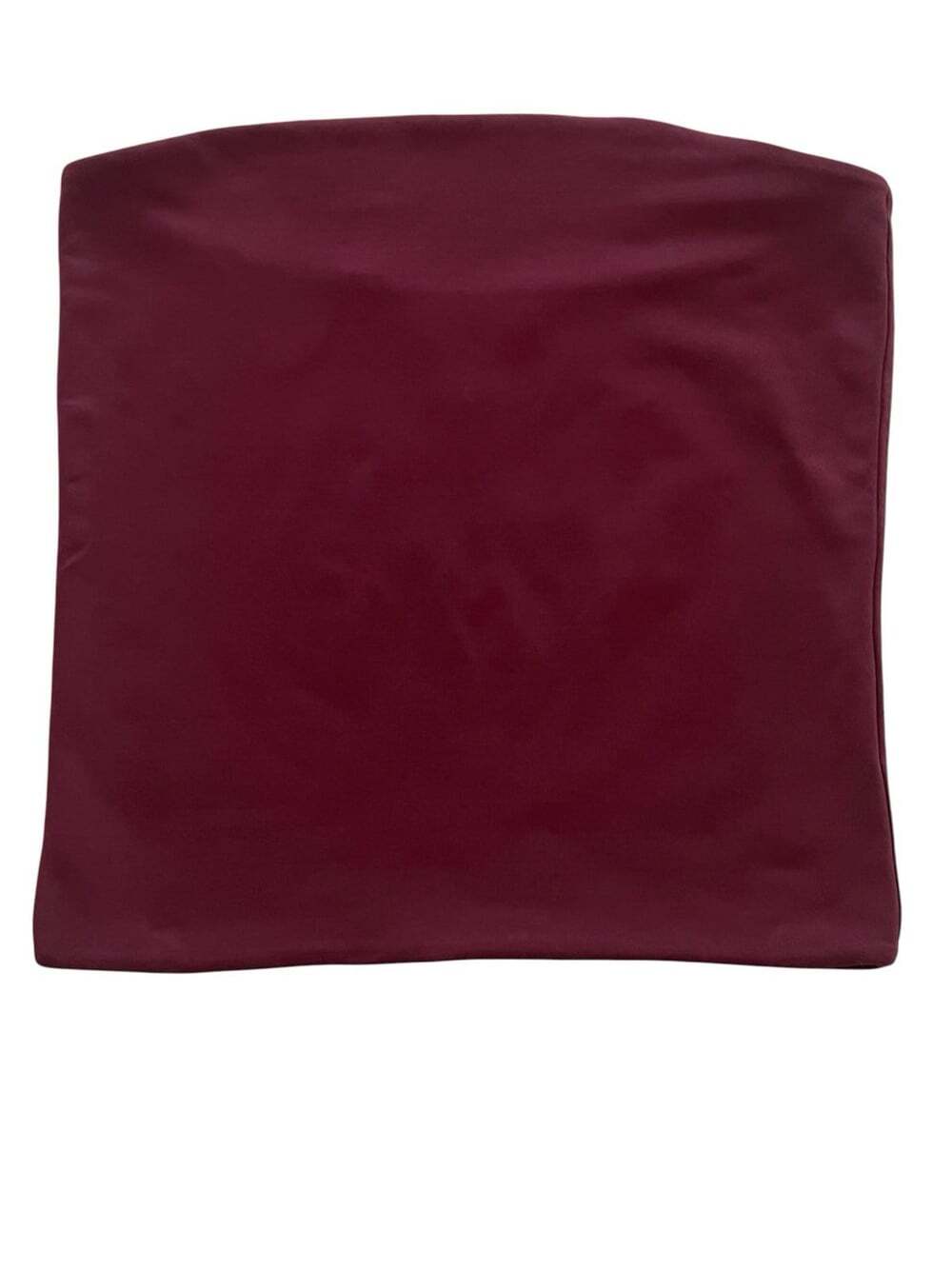 Aritzia Babaton Contour Burgundy 90’s Y2K Whimsigoth Minimalist Bandeau Top-S